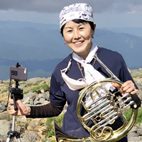 御嶽山火山マイスター松下那美